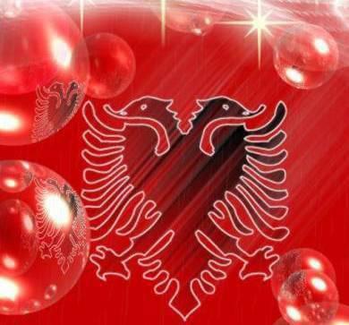 drapeau albanais